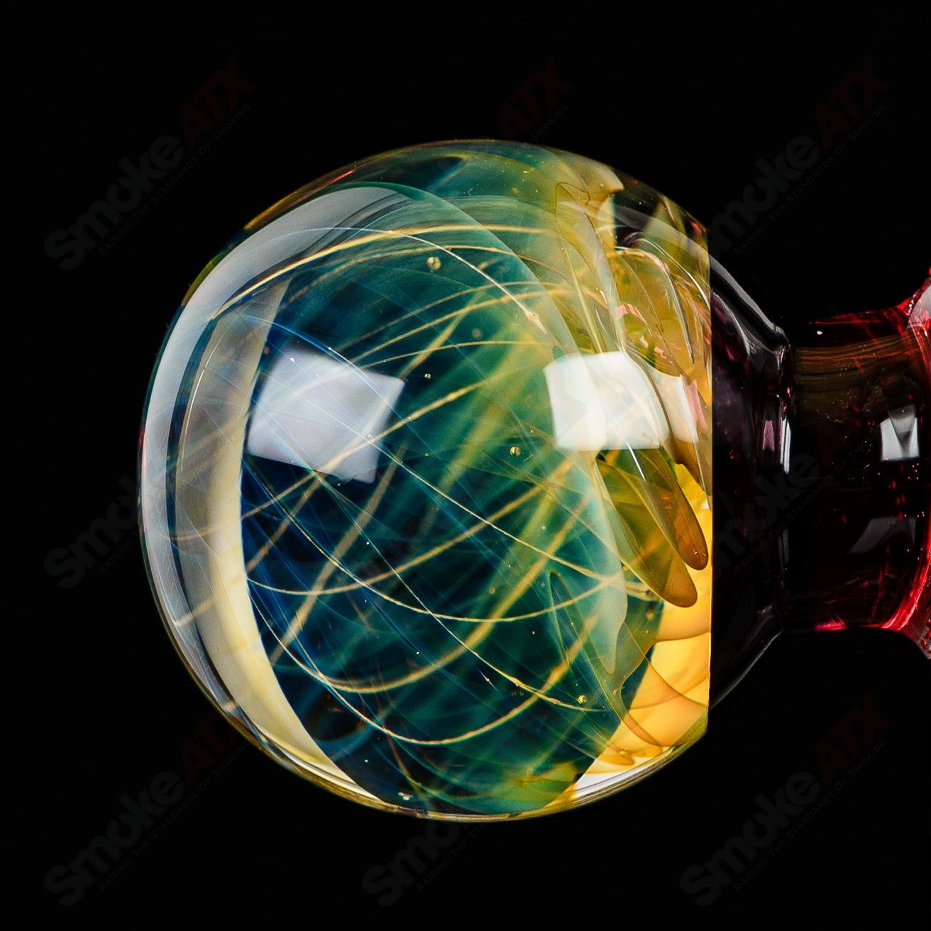 Full Size Gold Ruby milli turbine Incycler by Crunklestein x Terroir - Smoke ATX