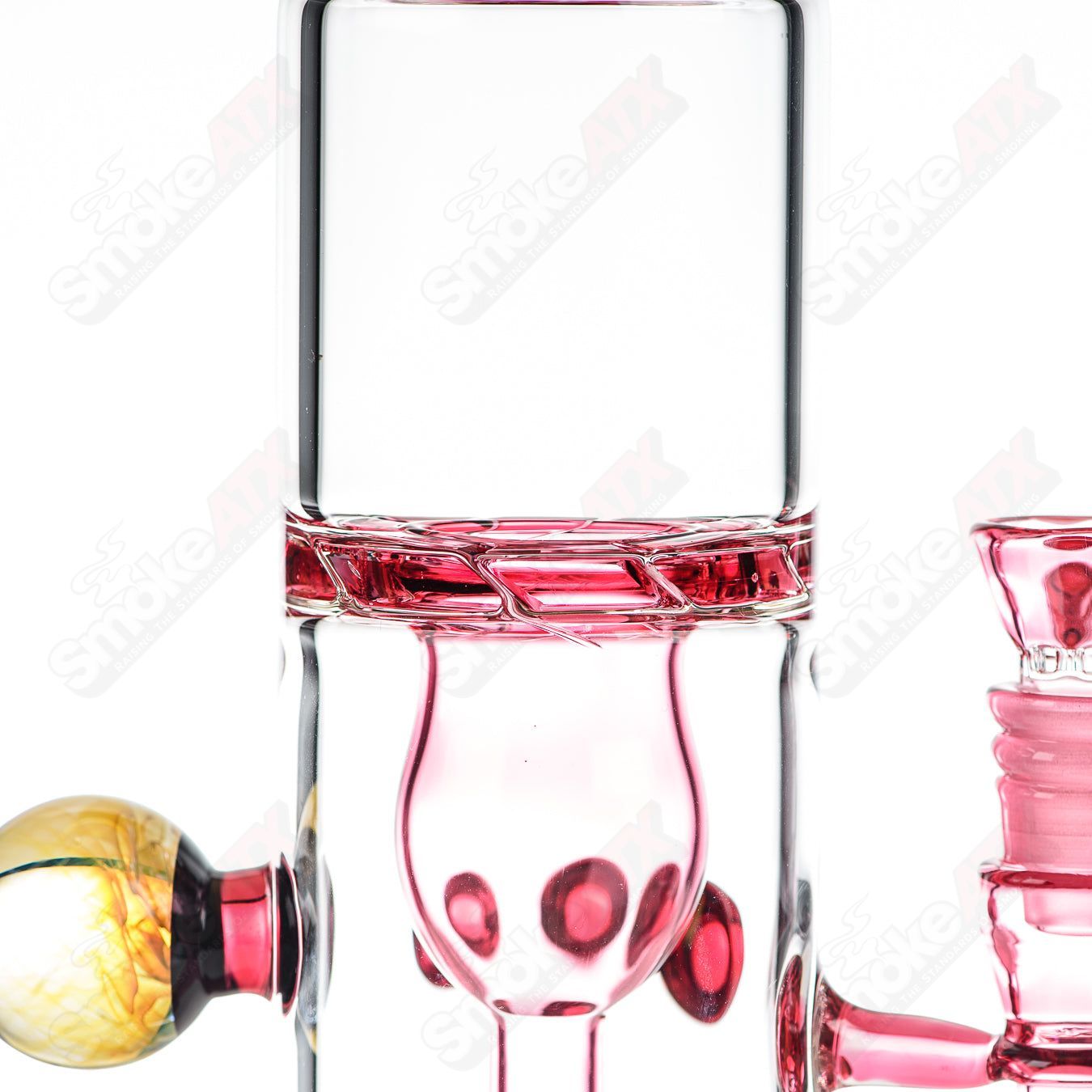 Full Size Gold Ruby milli turbine Incycler by Crunklestein x Terroir - Smoke ATX