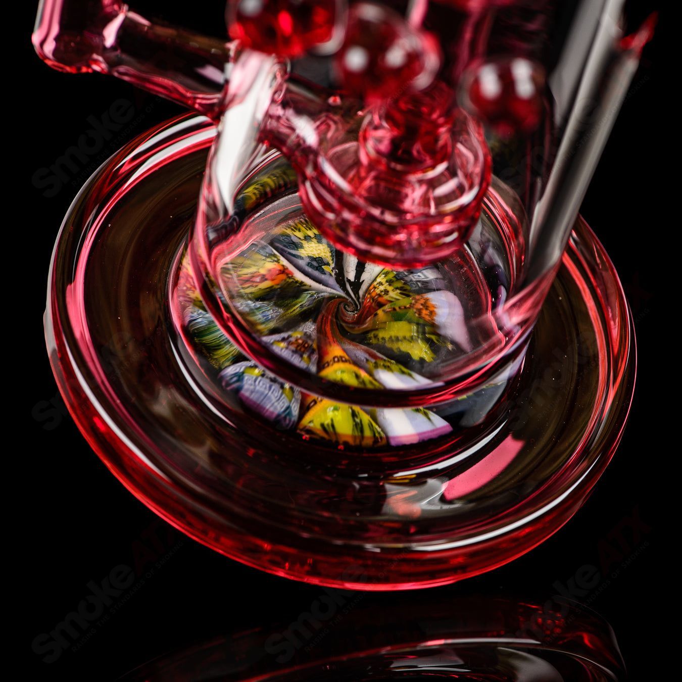 Full Size Gold Ruby milli turbine Incycler by Crunklestein x Terroir - Smoke ATX
