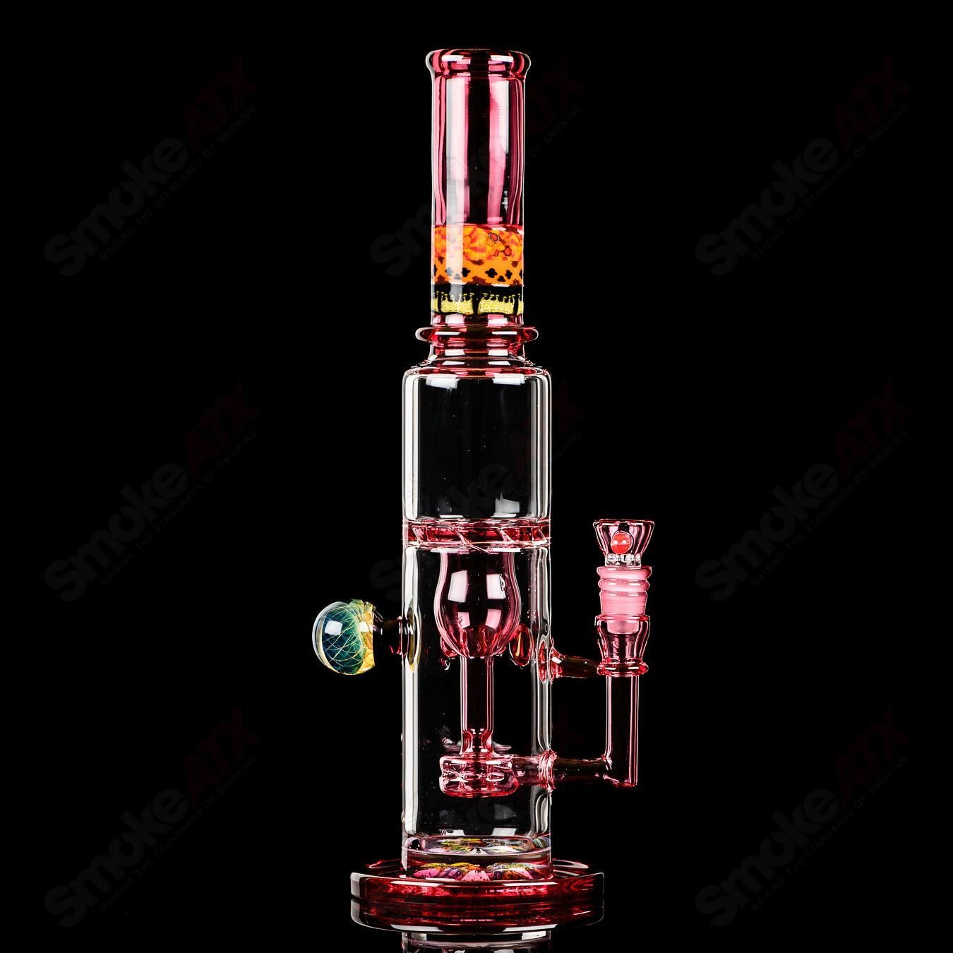 Full Size Gold Ruby milli turbine Incycler by Crunklestein x Terroir - Smoke ATX