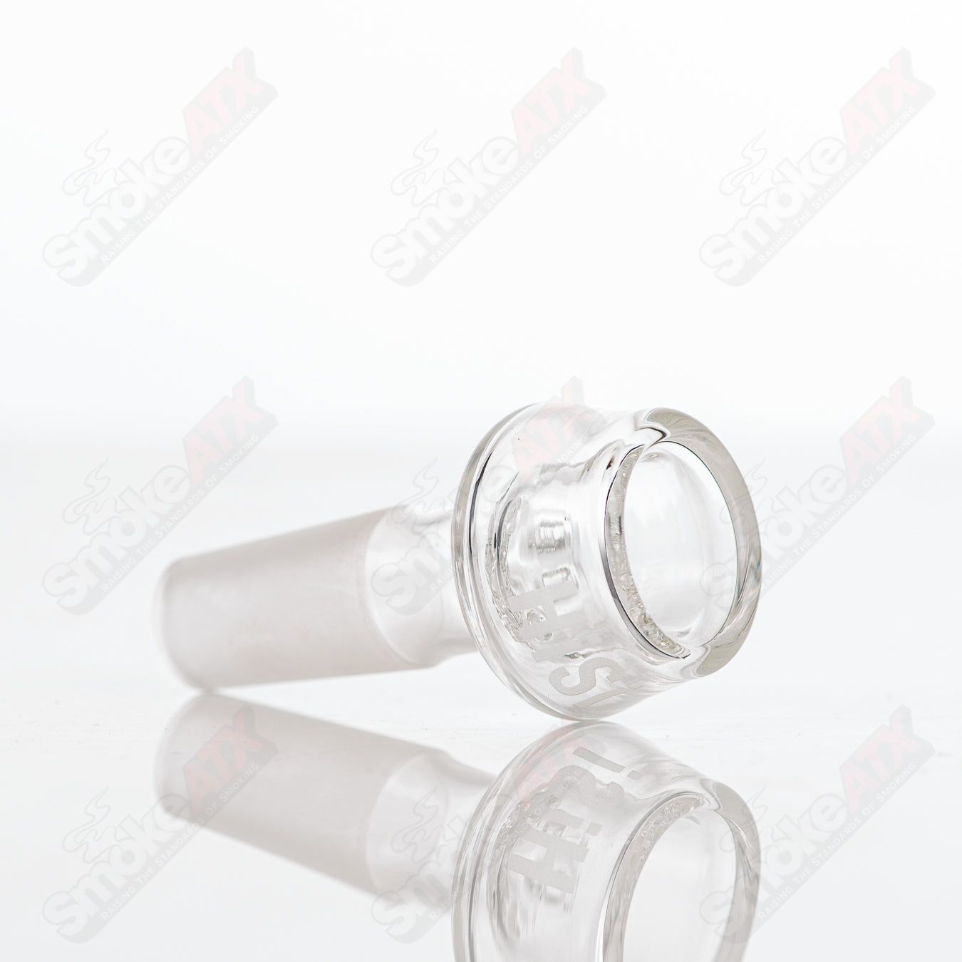 HiSi Glass 17" 50x5 Beaker Mushroom Perc - Smoke ATX