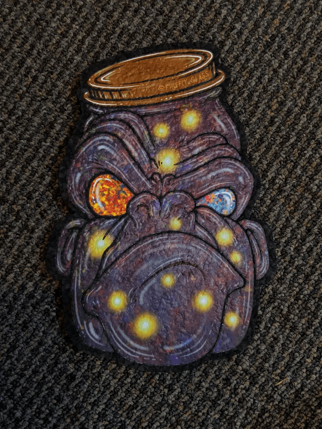 Mason Jar Gorilla Dab Mat Firefly x East Coasters - Smoke ATX