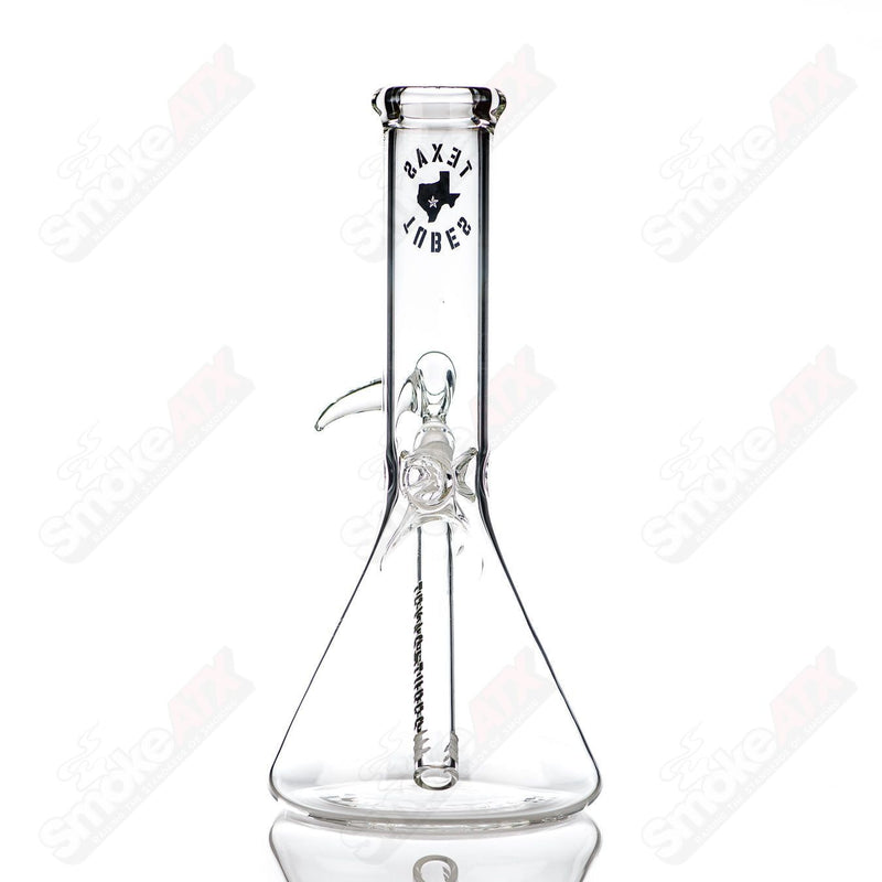 10in 14mm Beaker Texas Tubes - Smoke ATX