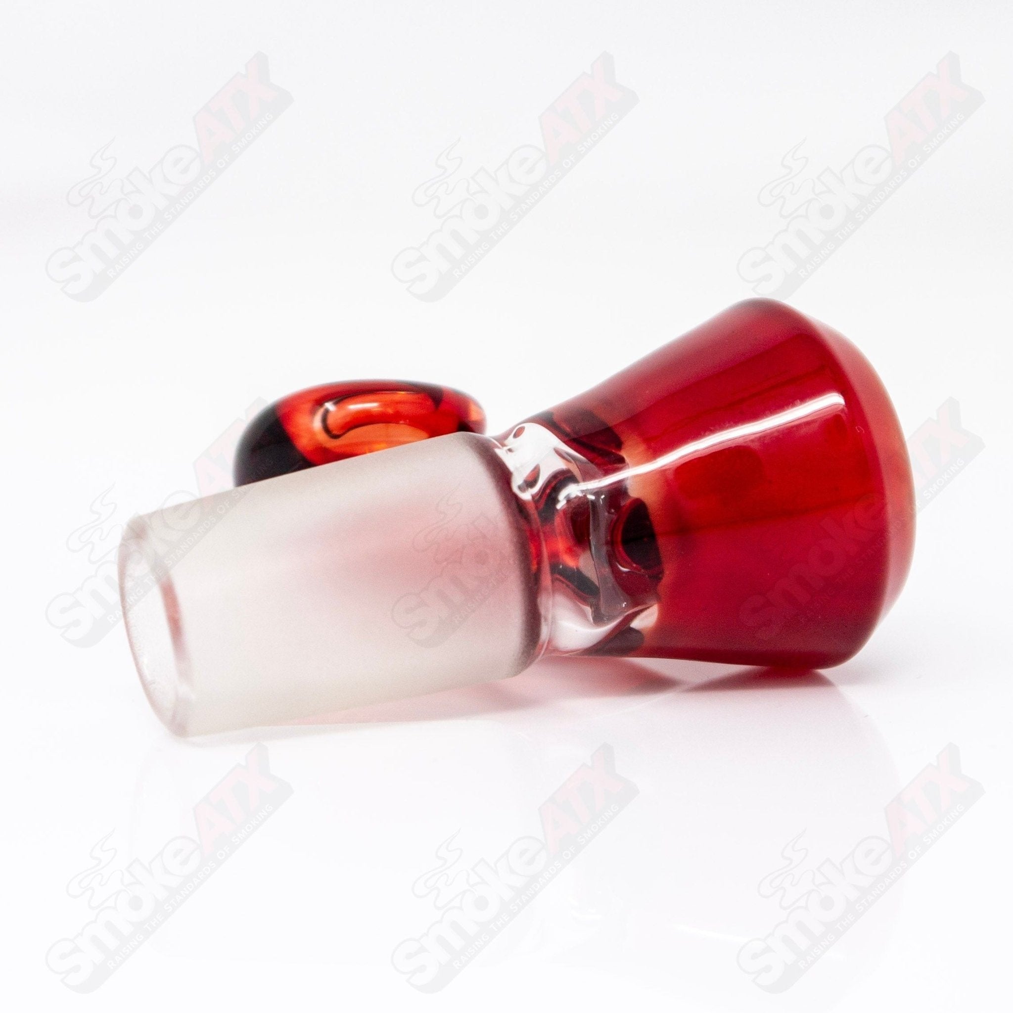 Pom Over White 18mm Full Accent Slide Black T Glass 1 - Smoke ATX