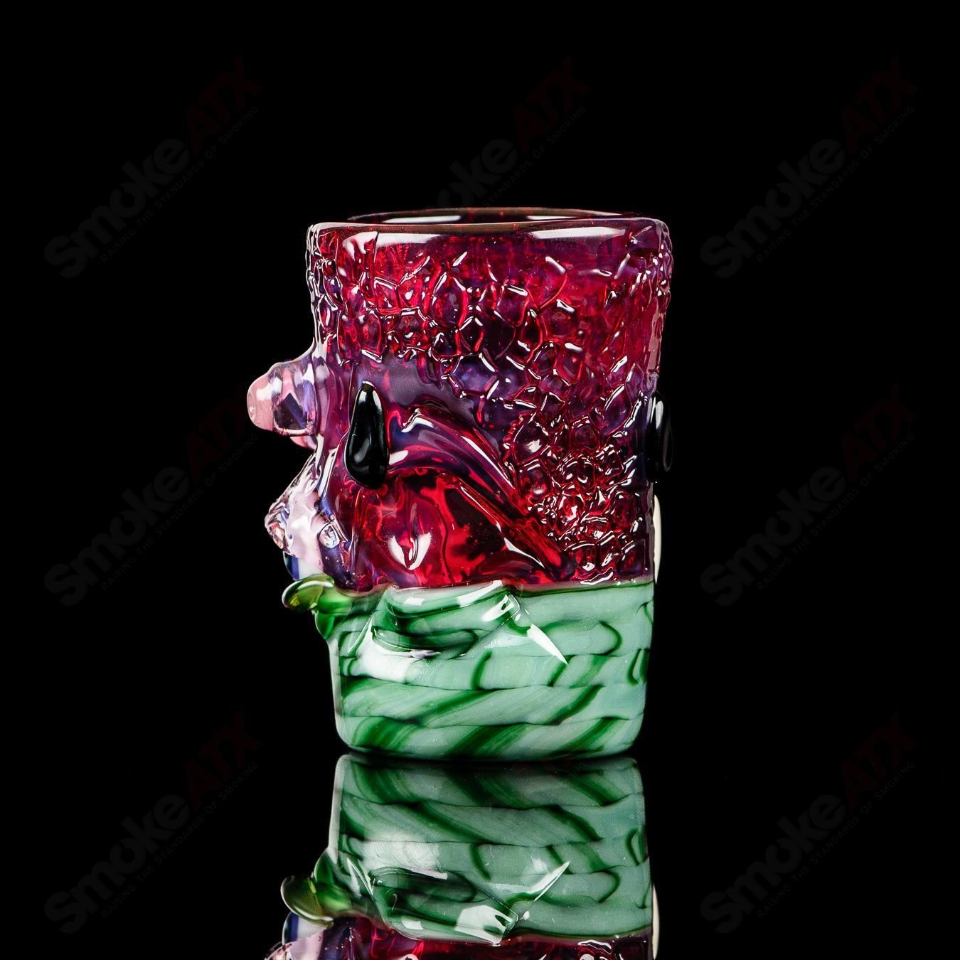 Salty Watermelon Shot Glass by Boots x Salt Glass - Smoke ATX