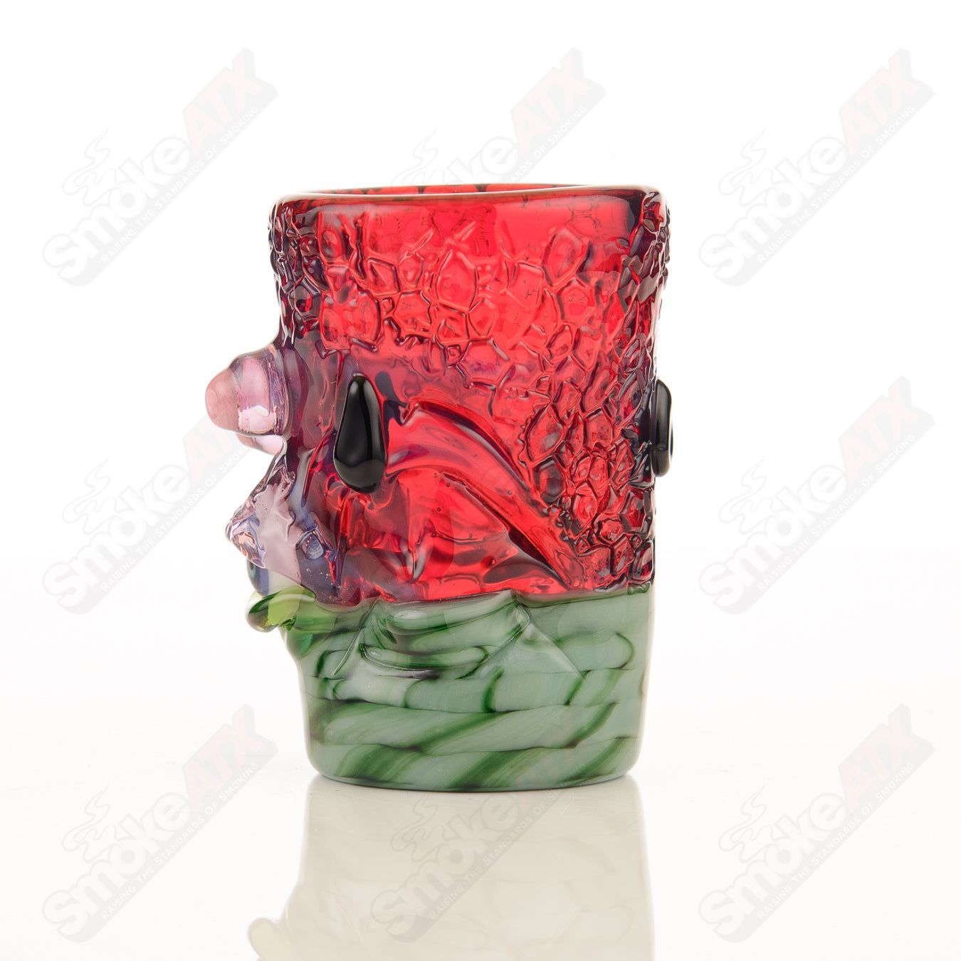 Salty Watermelon Shot Glass by Boots x Salt Glass - Smoke ATX