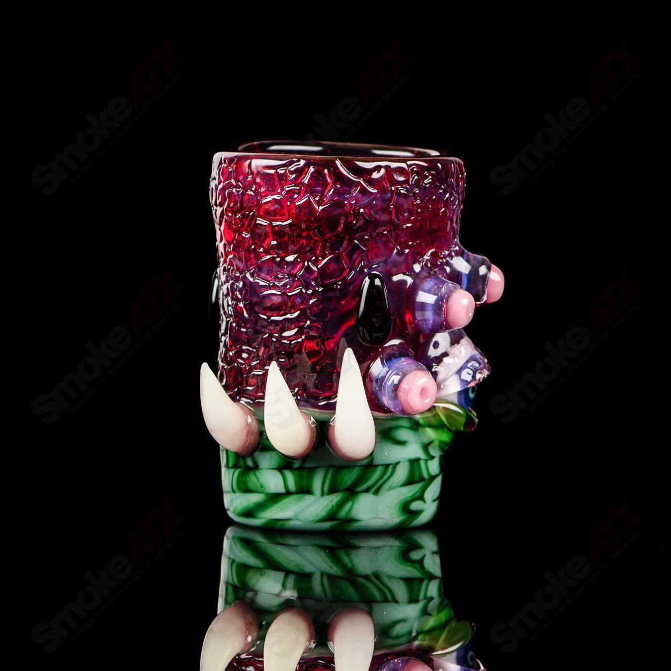 Salty Watermelon Shot Glass by Boots x Salt Glass - Smoke ATX