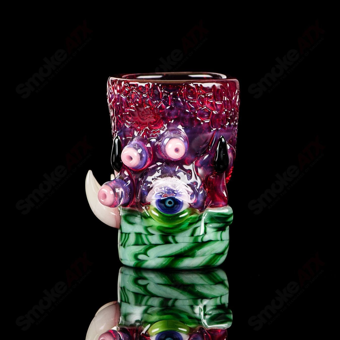 Salty Watermelon Shot Glass by Boots x Salt Glass - Smoke ATX