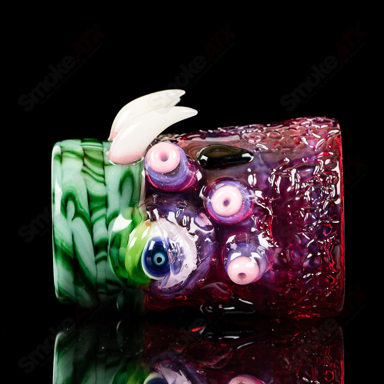 Salty Watermelon Shot Glass by Boots x Salt Glass - Smoke ATX