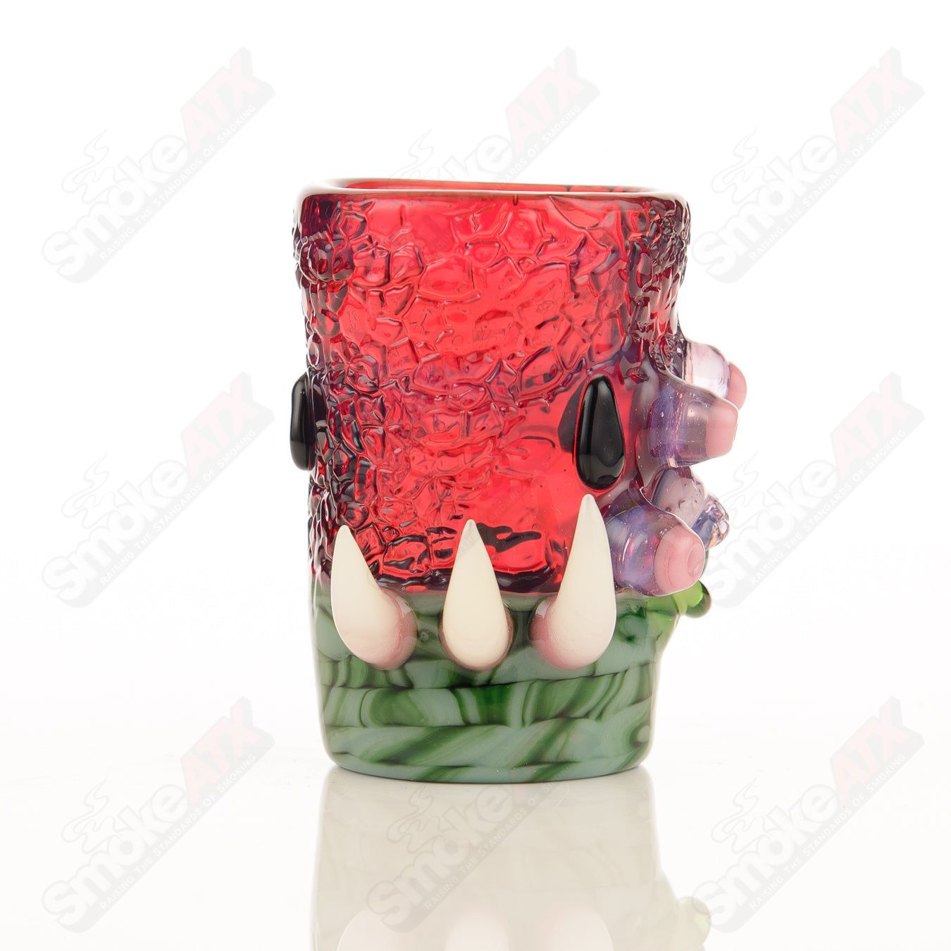Salty Watermelon Shot Glass by Boots x Salt Glass - Smoke ATX