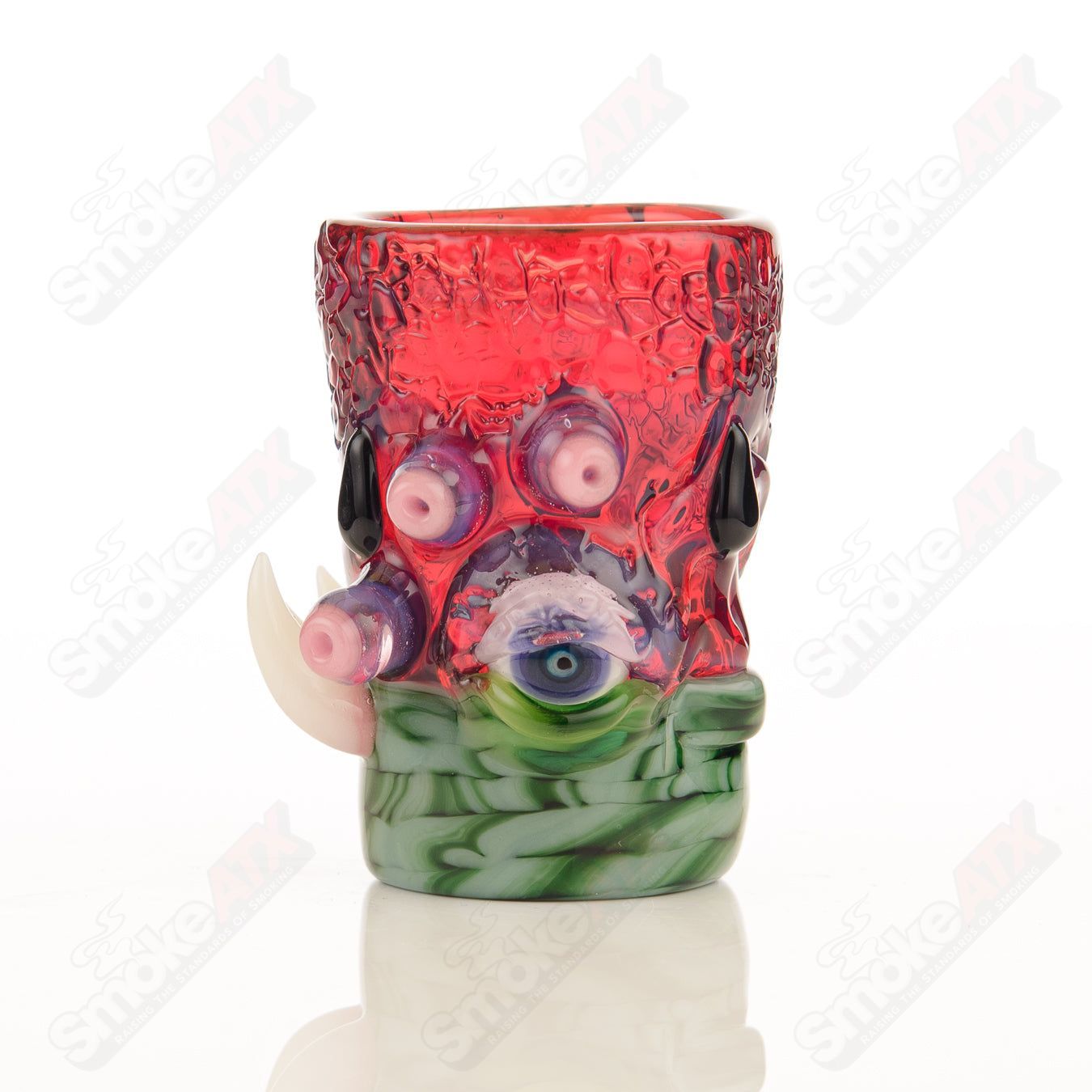 Salty Watermelon Shot Glass by Boots x Salt Glass - Smoke ATX