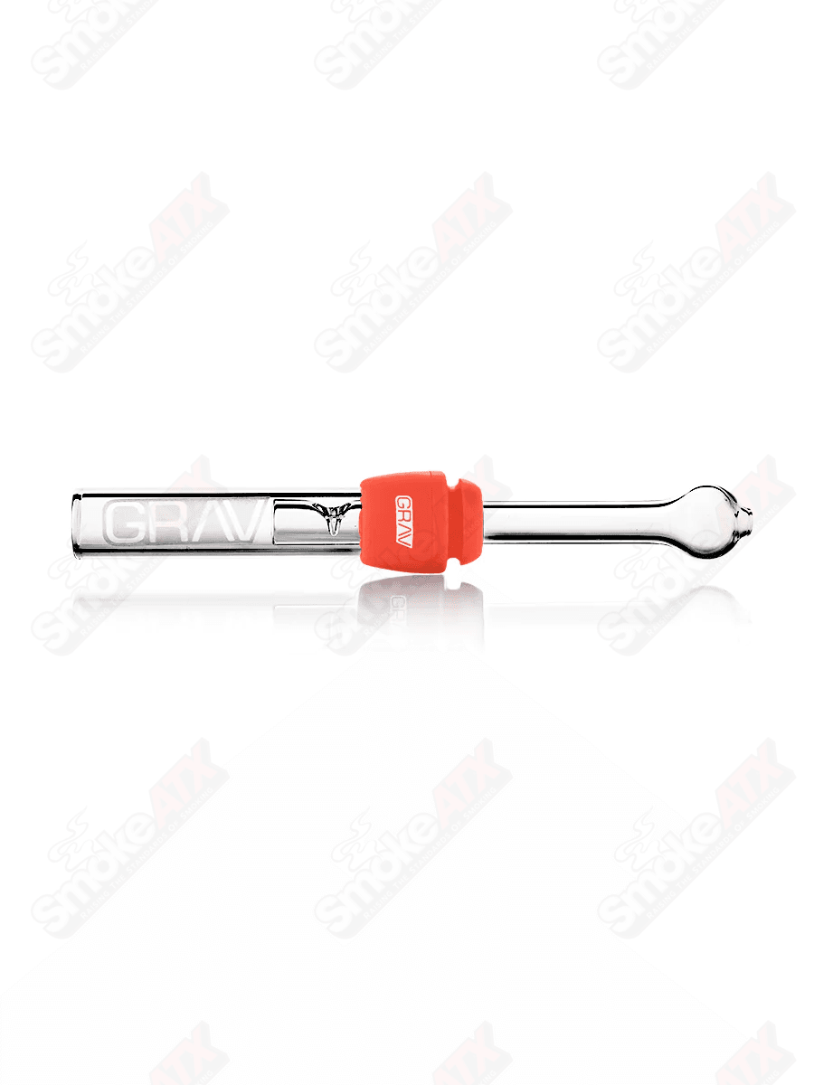 Scarlet Orange Glass Blunt Grav - Smoke ATX