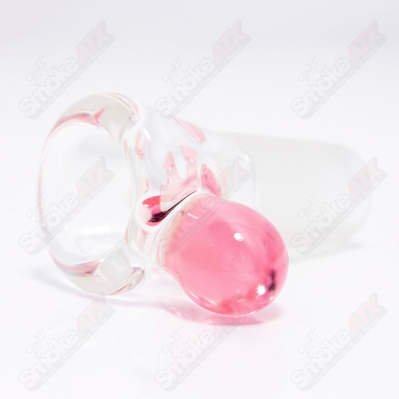 Serum CFL Black T Glass 18mm Partial Accent Slide - Smoke ATX