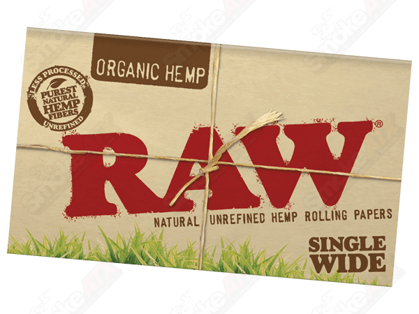 Single Feed Single Wide Organic Hemp Raw - Smoke ATX