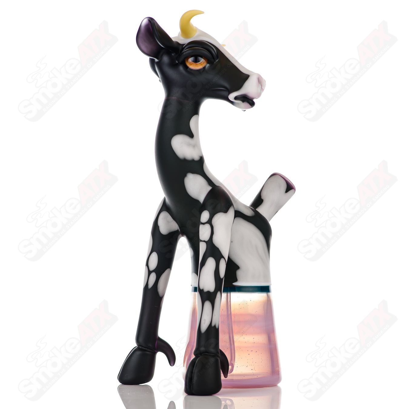 Sitting Cow Rig by Robertson Glass | Heady Glass Concentrate Rig