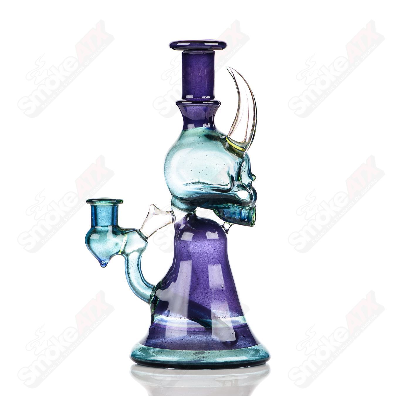 Skull Jammer Rig Brando Glass - Smoke ATX