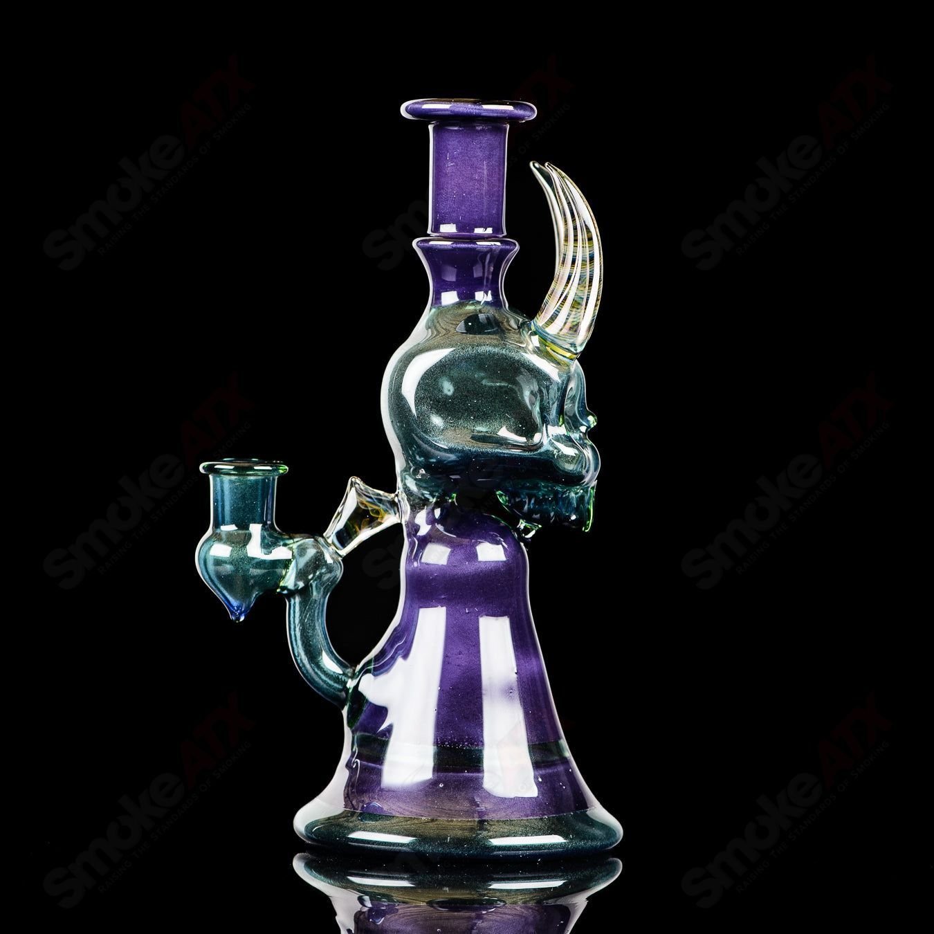 Skull Jammer Rig Brando Glass - Smoke ATX