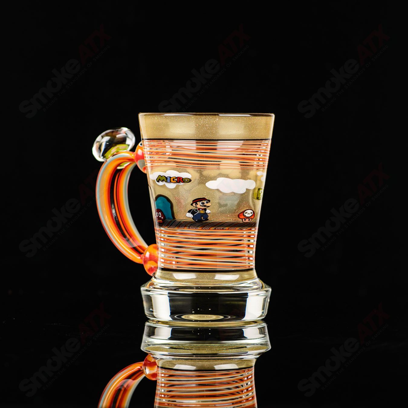 Super Mario Theme Milli Coffee Mug By Micro & SPG - Smoke ATX