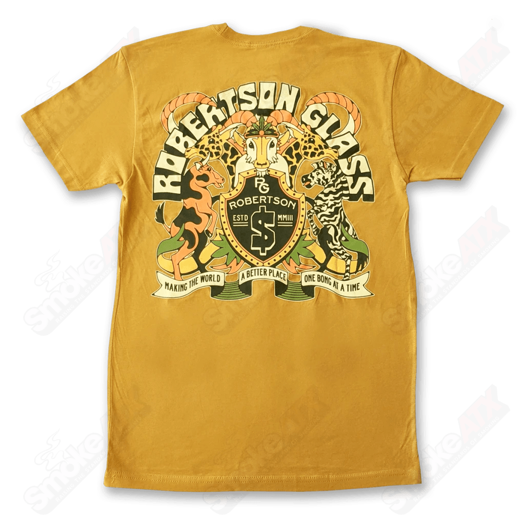 T-Shirt Matt Robertson Glass Orange Small - Smoke ATX
