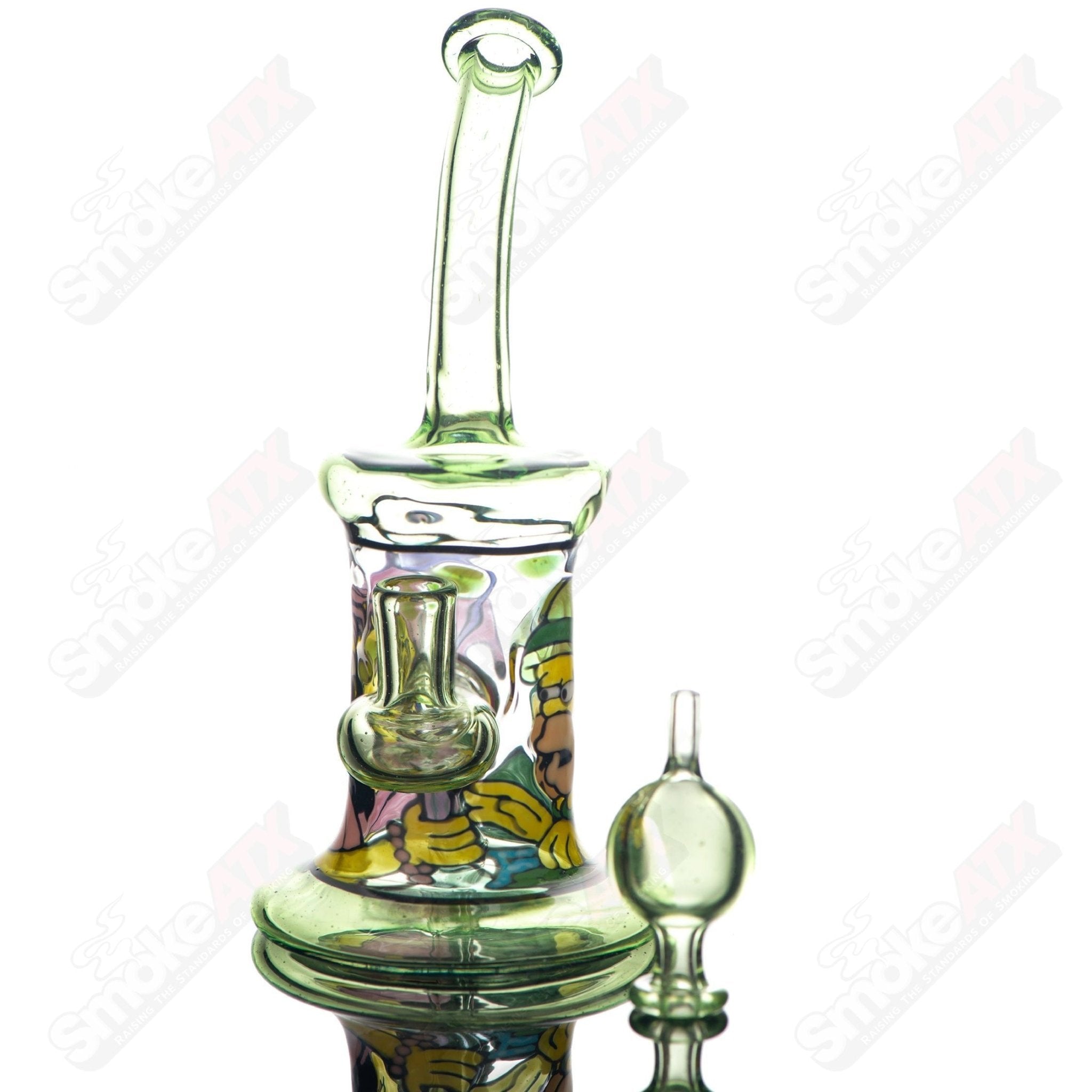 The Simpson's Rig by Windstar Glass - Smoke ATX