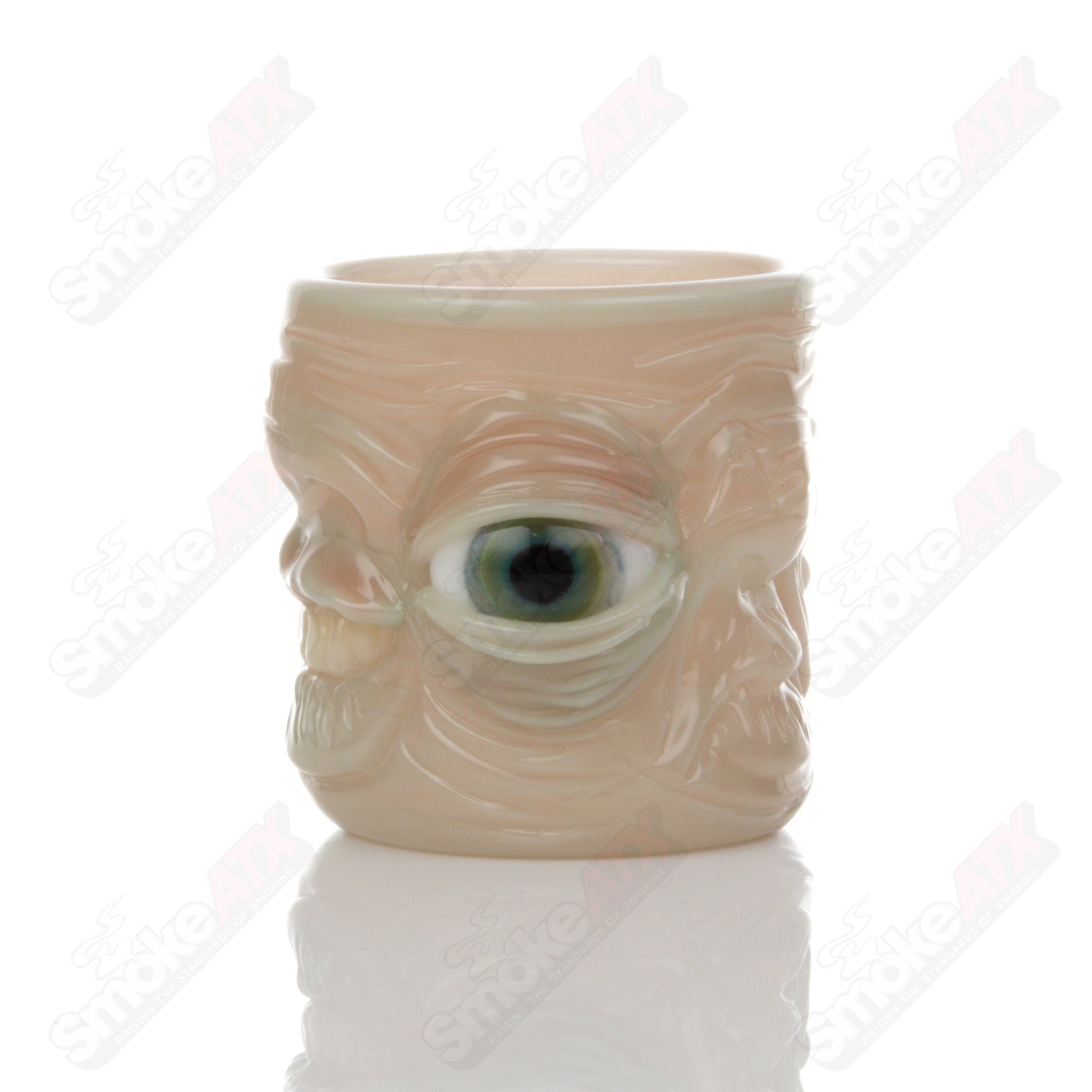 Tumbler Glass Salt Cup - Smoke ATX