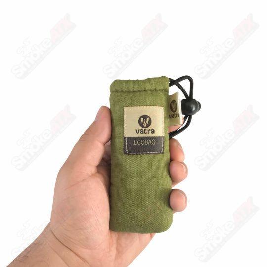 Vatra Bags Green Hemp V00 4.5" Drawstring - Smoke ATX