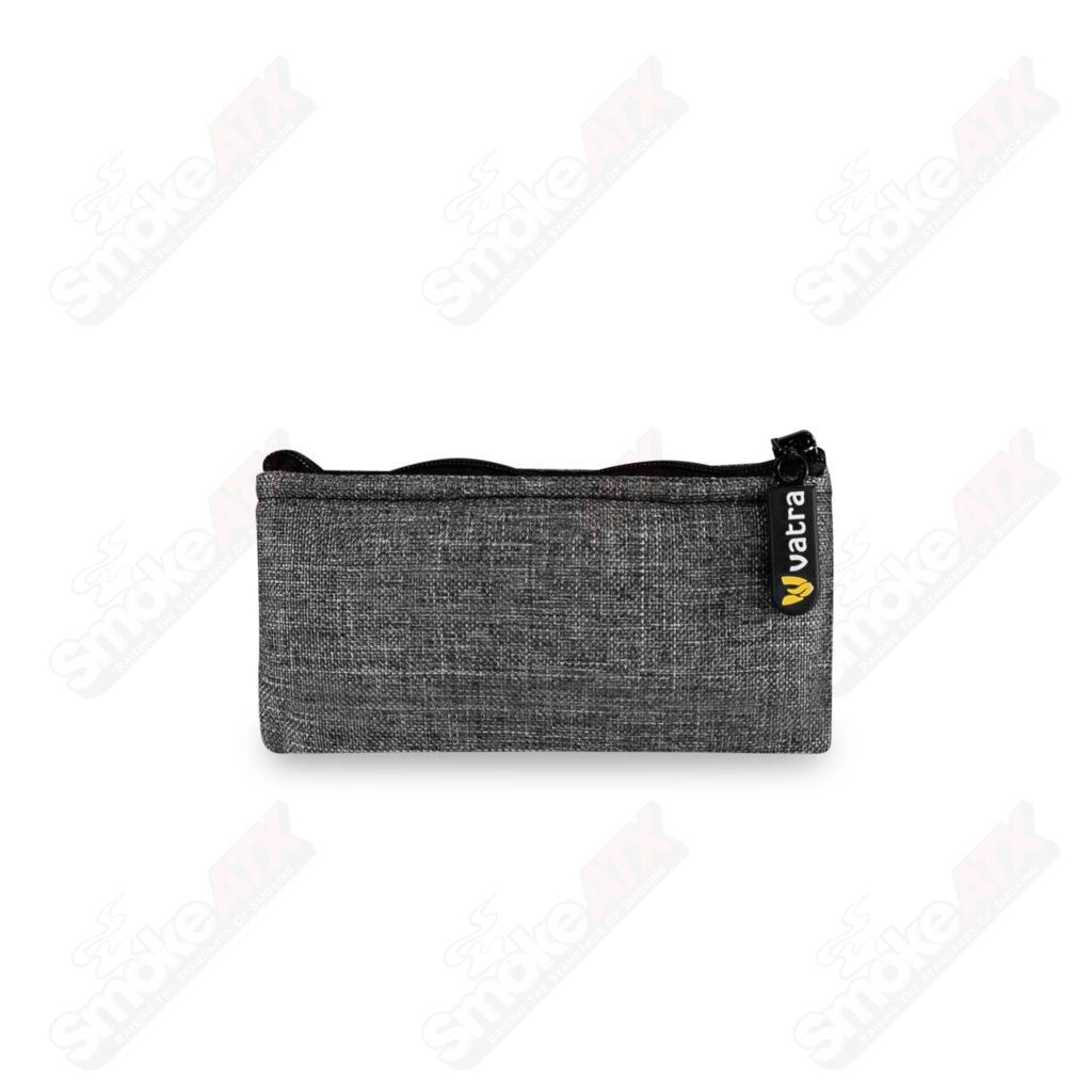Vatra Bags Woven Gray V15 5.5” Zip Pouch - Smoke ATX