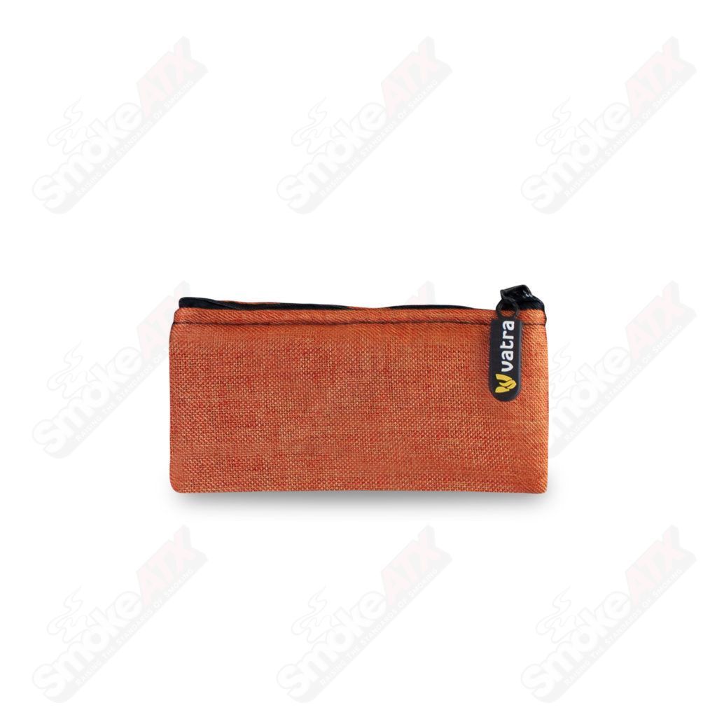 Vatra Bags Woven Orange V15 5.5” Zip Pouch - Smoke ATX