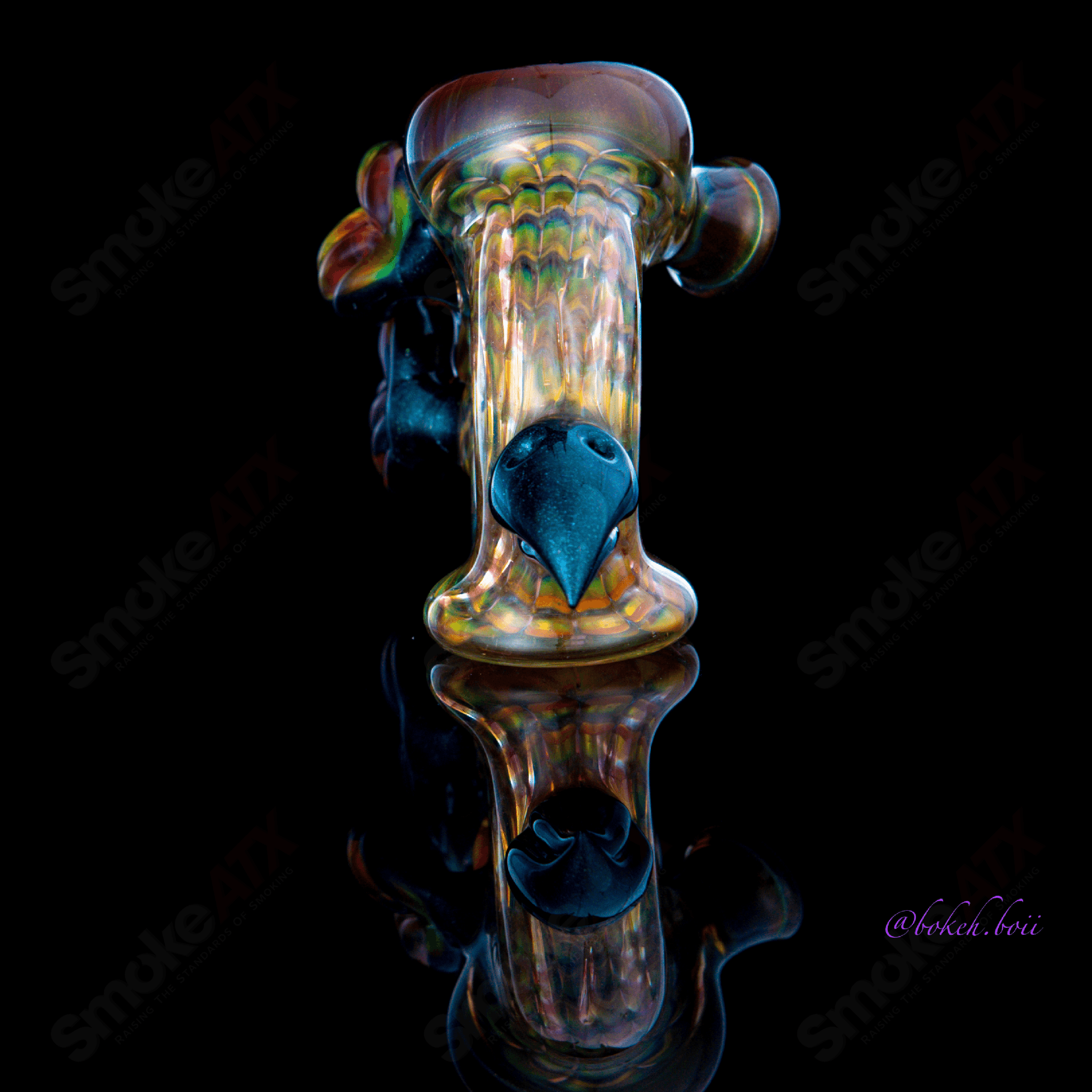 Wrap And Rake Dry Pipe Calmbo X Dosh - Smoke ATX
